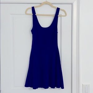 Purple Topshop Cotton Dress